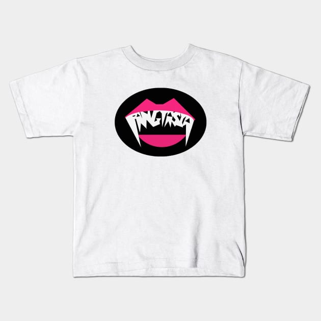 Fangtasia Kids T-Shirt by KatieGaughan